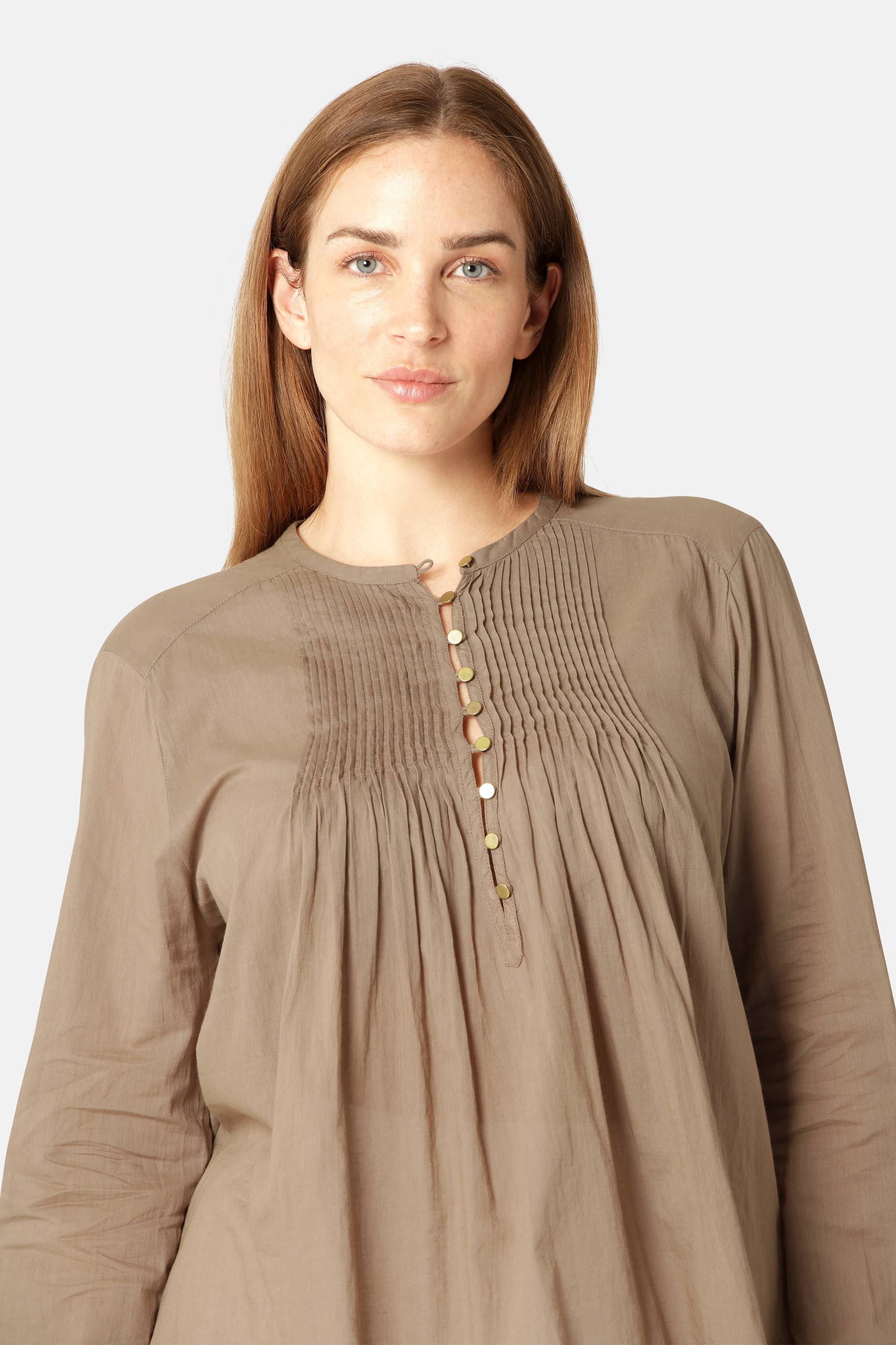 Long Sleeved Shirt - Greige